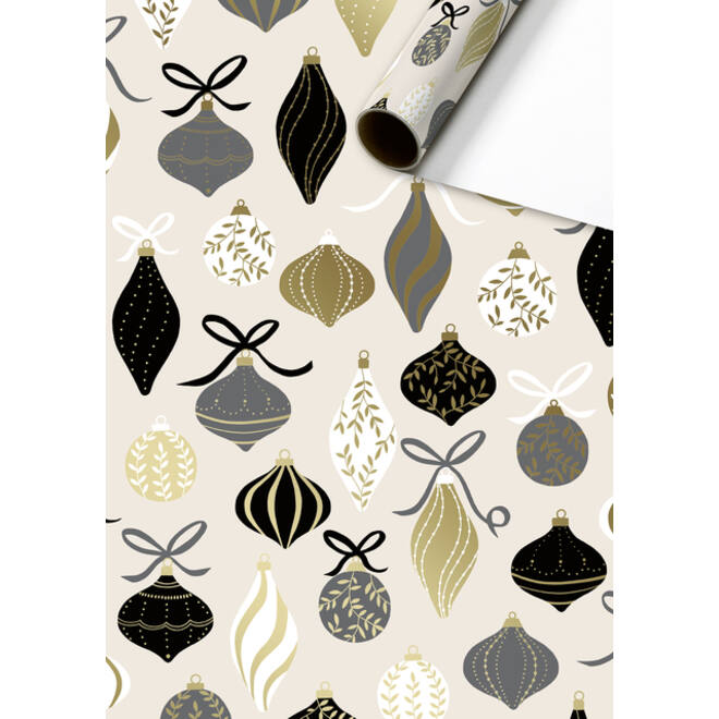 Inpakpapier Stewo Dazzling Yule 200x70cm assorti