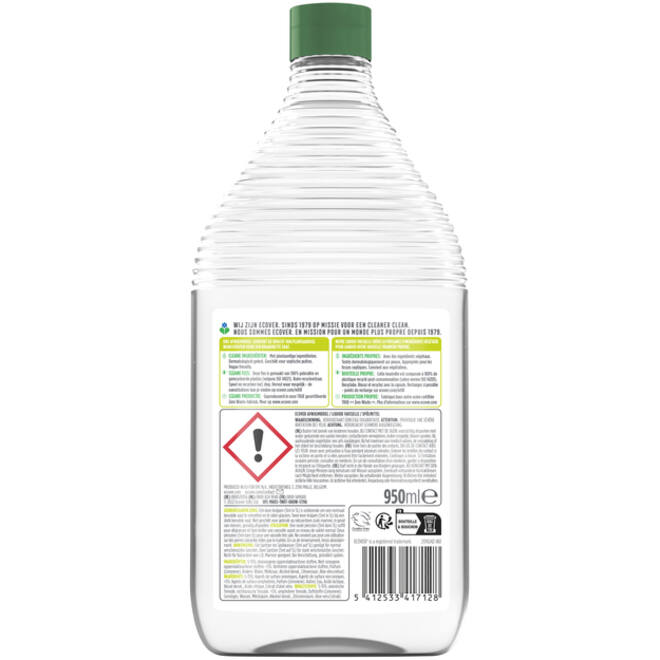 Afwasmiddel Ecover citroen & aloë vera fles 950ml