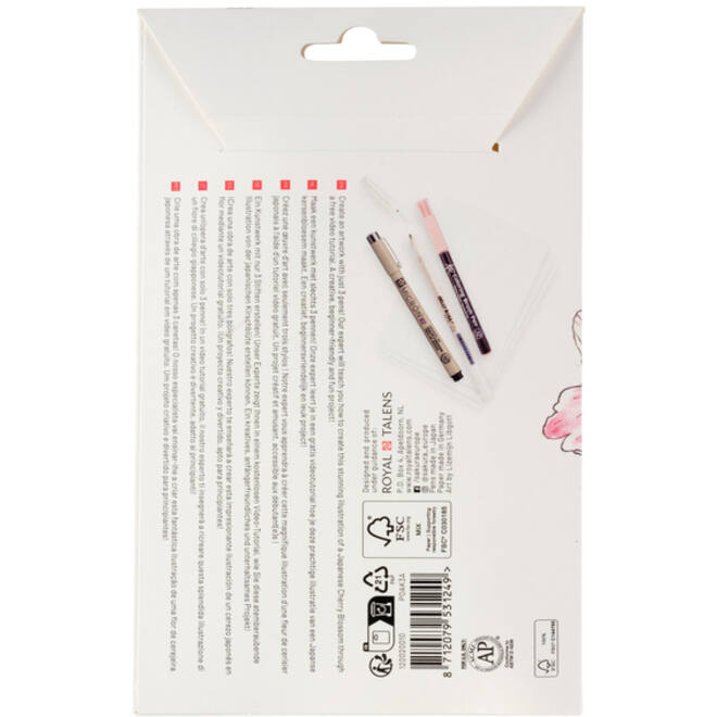Tekenset Sakura Creative Kit Cherry Blossom
