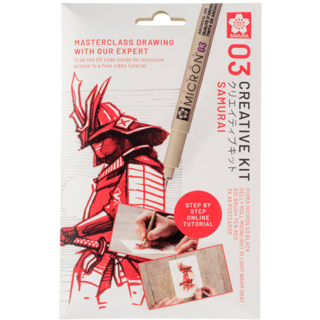 Tekenset Sakura Creative Kit Samurai
