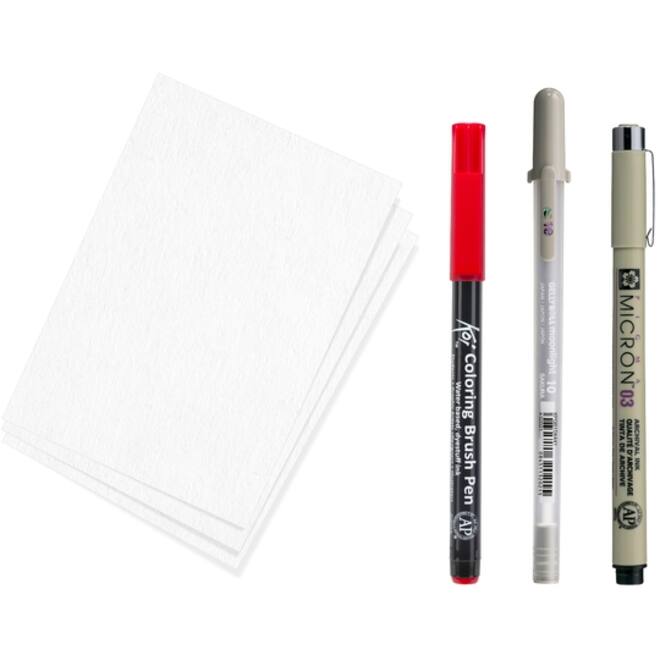 Tekenset Sakura Creative Kit Samurai