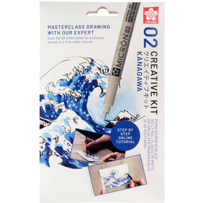 Tekenset Sakura Creative Kit Kanagawa