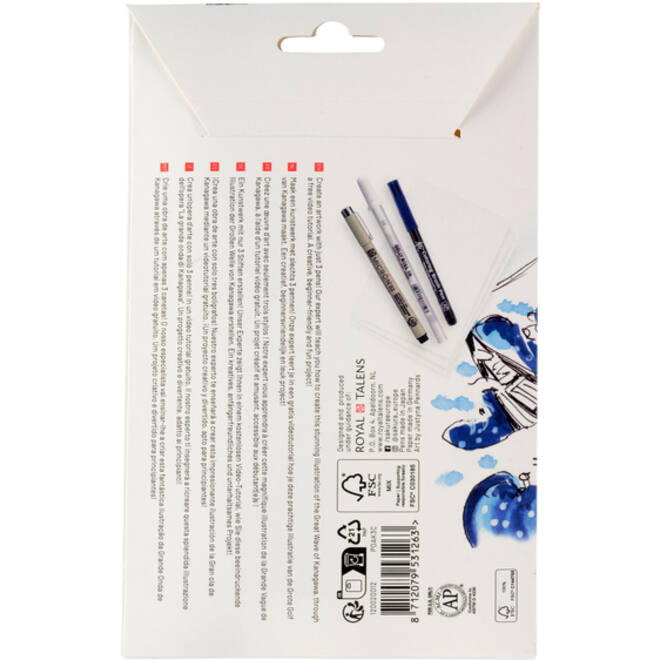 Tekenset Sakura Creative Kit Kanagawa