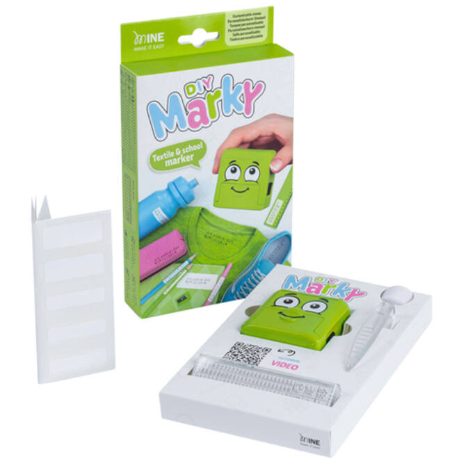 Textielstempel Colop My Marky met voucher groen