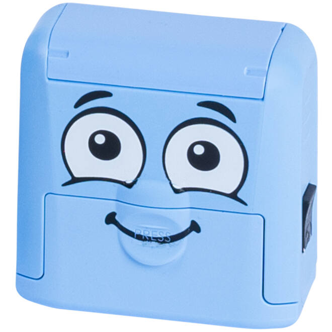 Textielstempel Colop My Marky met voucher blauw