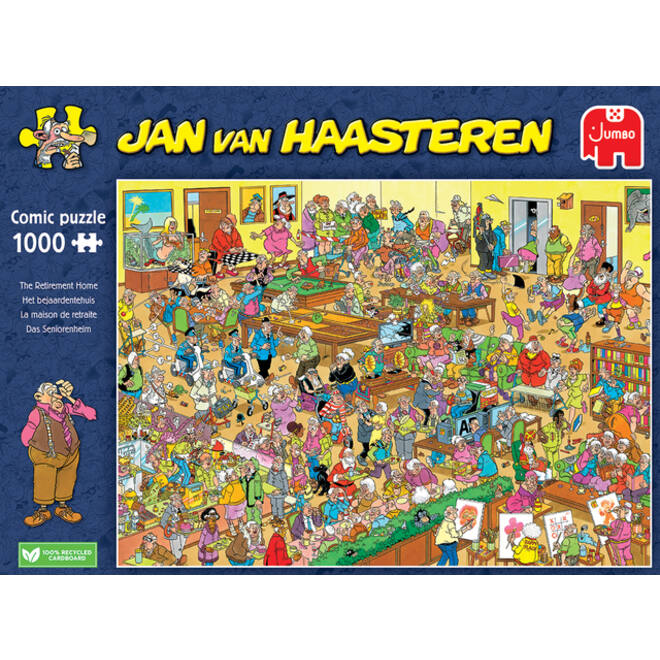 Puzzel JvH Het Bejaardentehuis 1000st