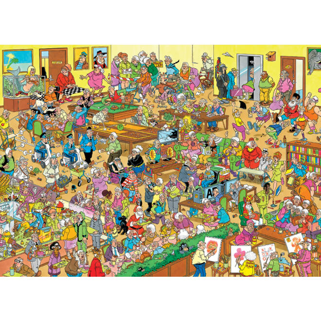 Puzzel JvH Het Bejaardentehuis 1000st