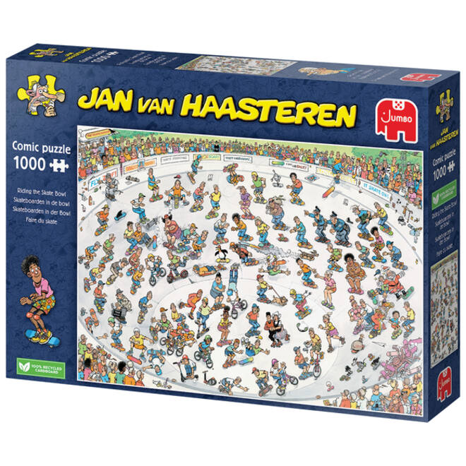 Puzzel JvH Skatebowl 1000st