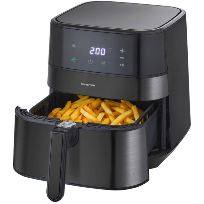 Airfryer Inventum 5 liter zwart