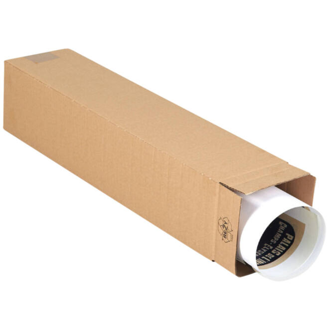 Vierkante koker IEZZY 430x120x120mm bruin