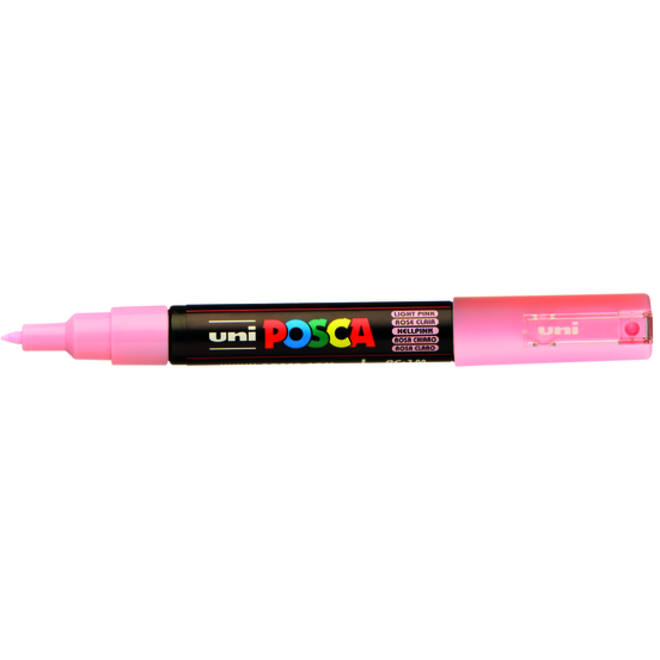 Verfstift Posca PC1MC extra fijn lichtroze