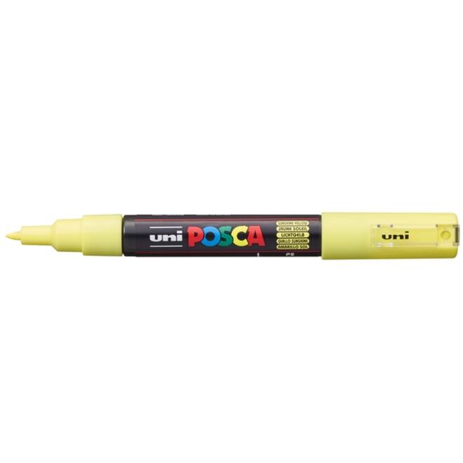 Verfstift Posca PC1MC extra fijn zonnegeel