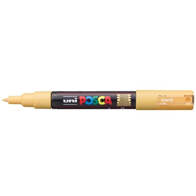 Verfstift Posca PC1MC extra fijn abrikoos