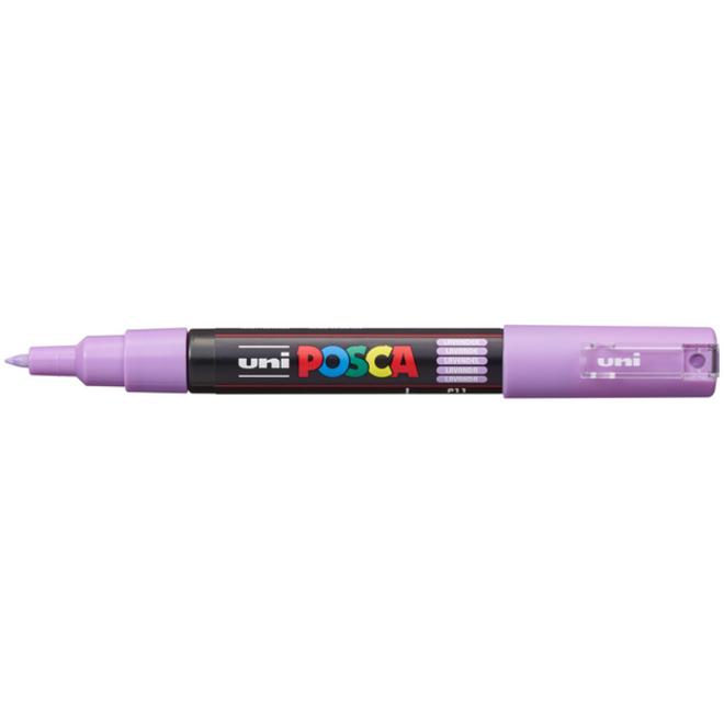 Verfstift Posca PC1MC extra fijn lavendel