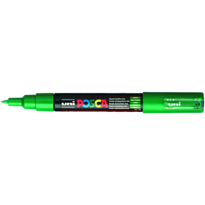 Verfstift Posca PC1MC extra fijn donkergroen