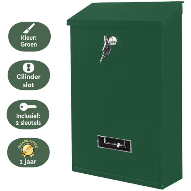 Brievenbus BRASQ PB100 Basic groen