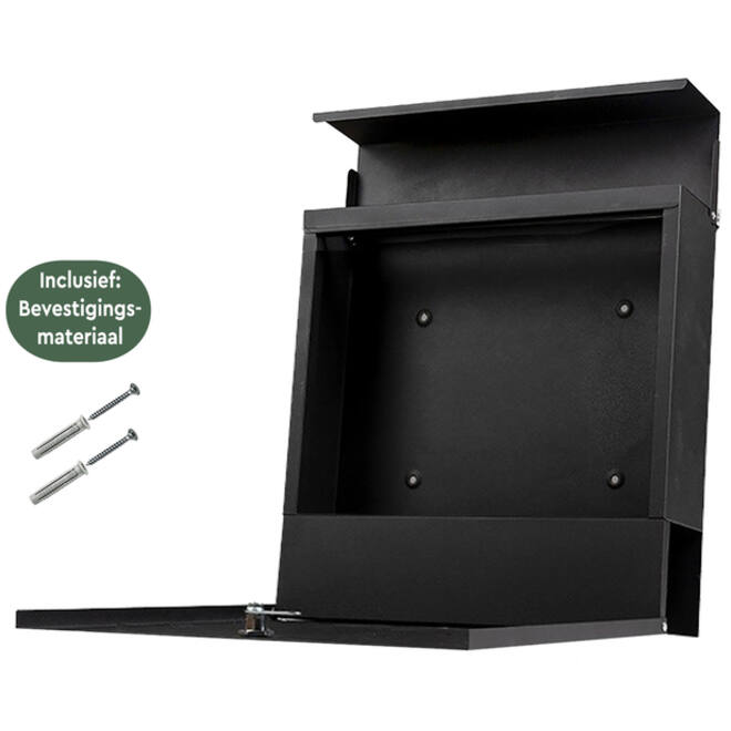 Brievenbus BRASQ PB300 Premium zwart