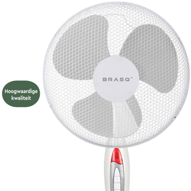 Statiefventilator BRASQ F300 Ø 40cm wit