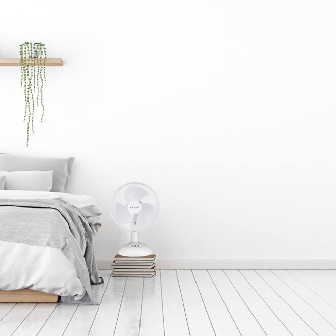 Tafelventilator BRASQ F400 Ø 30cm wit
