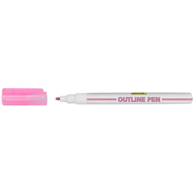 Viltstift Online Outline assorti doos à 6 stuks
