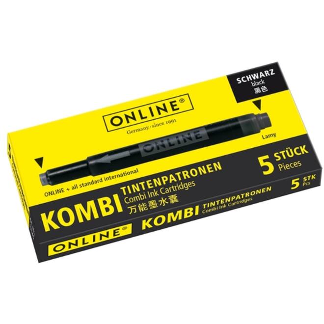 Inktpatroon Online Kombi zwart doos à 5 stuks