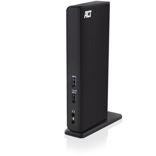 Dockingstation ACT USB-C Dual Monitor met laadpoort