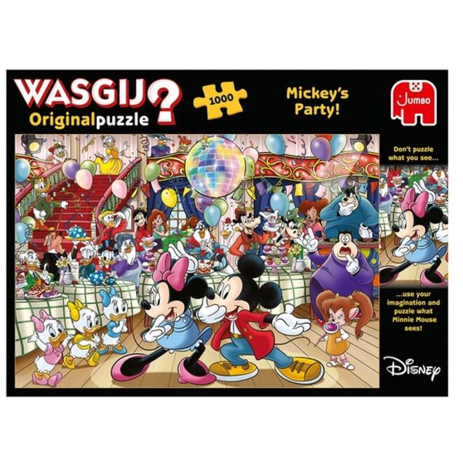 Puzzel Wasgij Original Mickey's Party 1000 stukjes