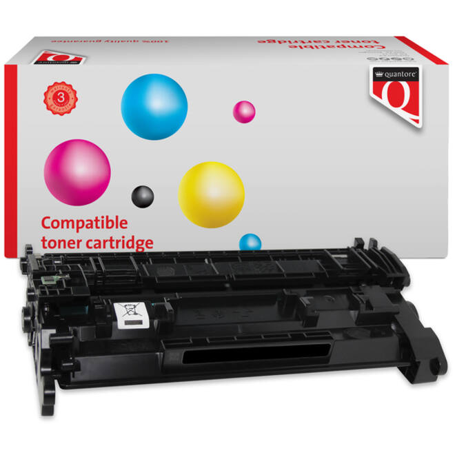 Tonercartridge Quantore alternatief tbv CANON 057H zwart