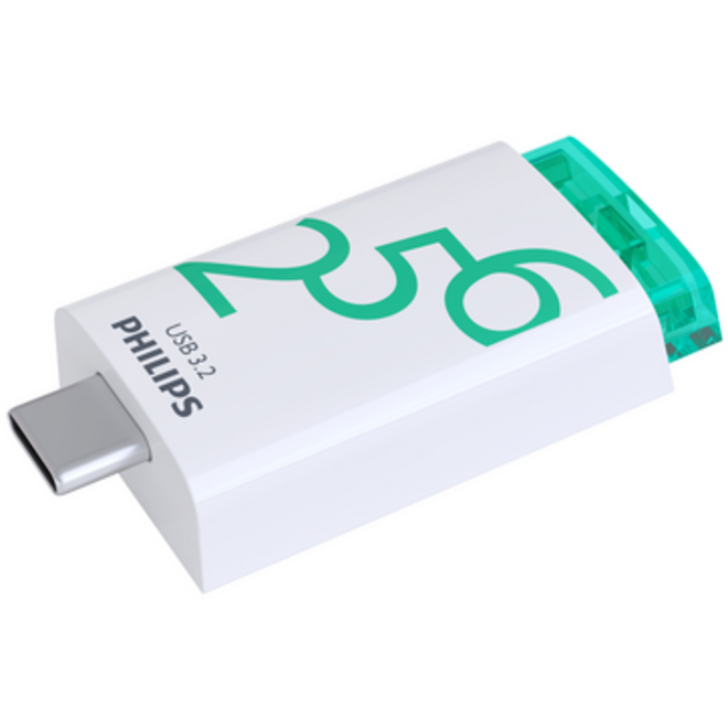 USB Stick Philips Click USB-C 256GB Spring Green