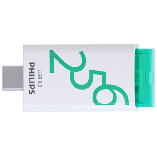 USB Stick Philips Click USB-C 256GB Spring Green