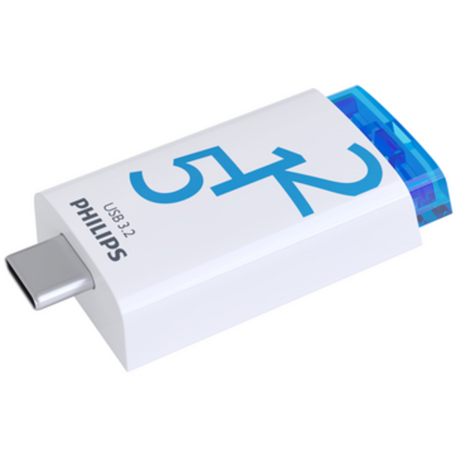 USB Stick Philips Click USB-C 512GB Ocean Blue