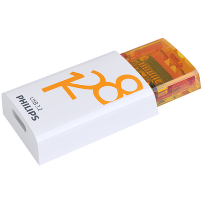 USB Stick Philips Click USB-C 128GB Sunrise Orange