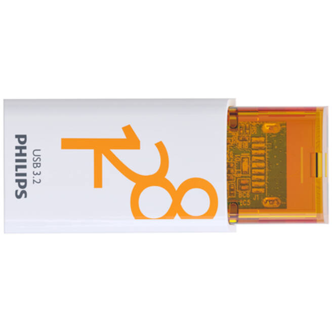 USB Stick Philips Click USB-C 128GB Sunrise Orange
