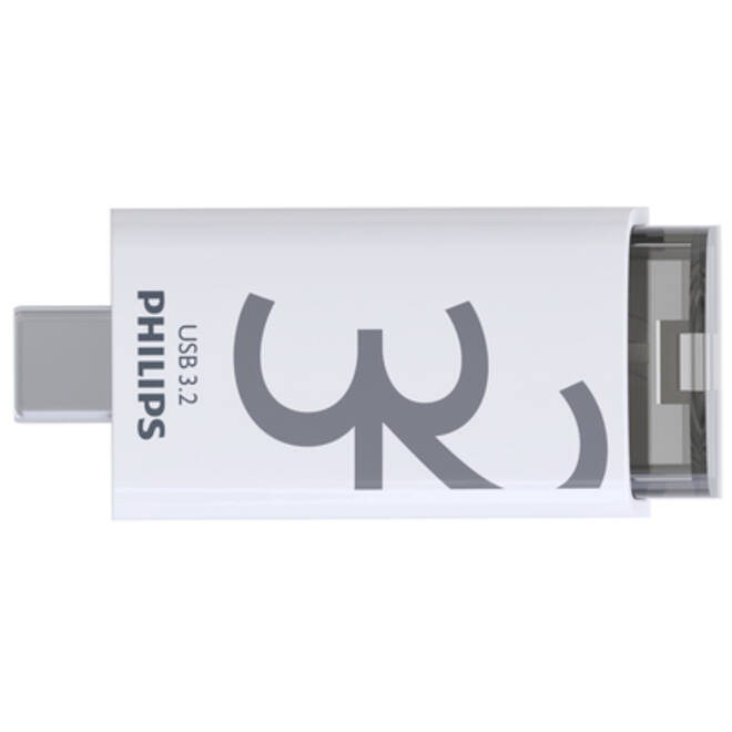 USB Stick Philips Click USB-C 32GB Shadow Grey