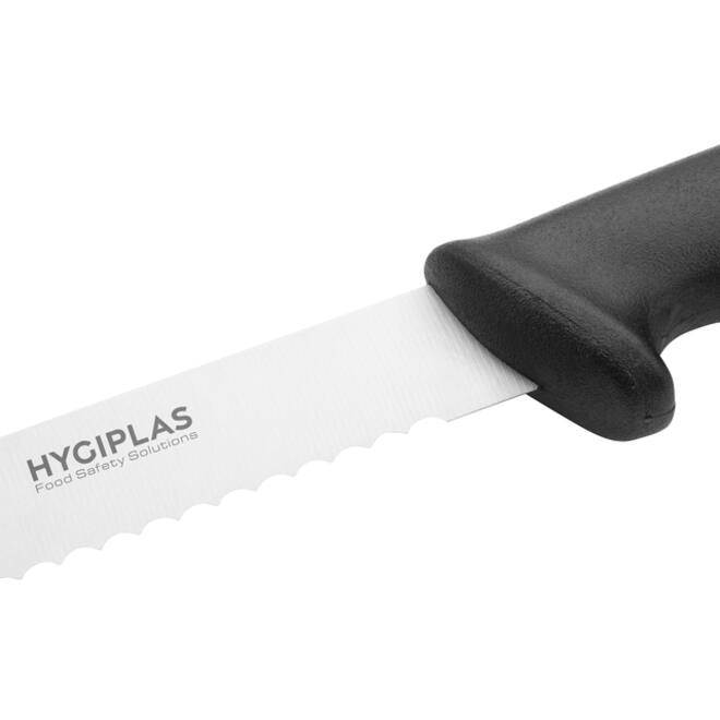 Broodmes Hygiplas 205 mm zwart
