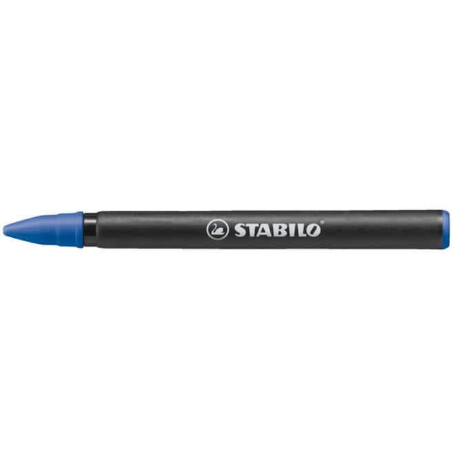 Rollerpenvulling STABILO Easyoriginal fijn blauw doosje à 20 stuks