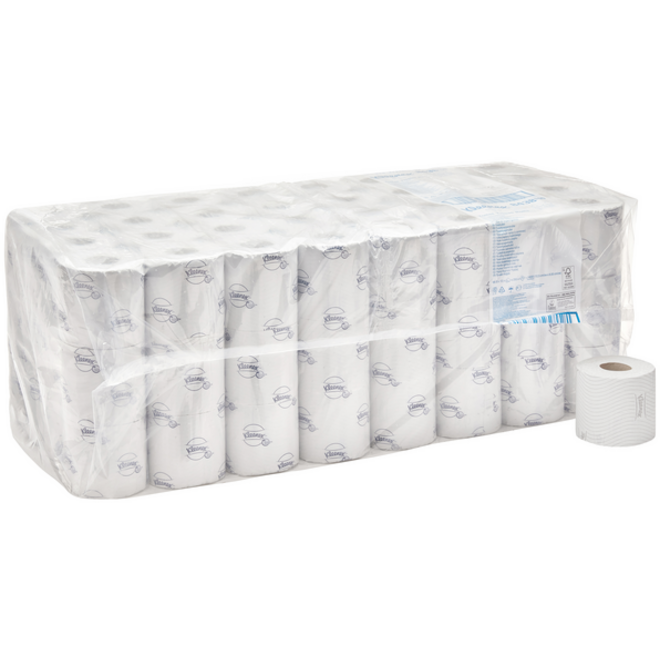 Toiletpapier Kleenex 2-laags 250vel individueel wit 8438
