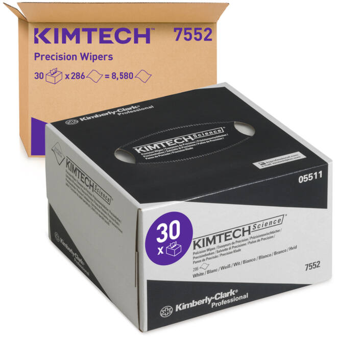 Reinigingsdoekjes KIMTECH SCIENCE 1-laags wit