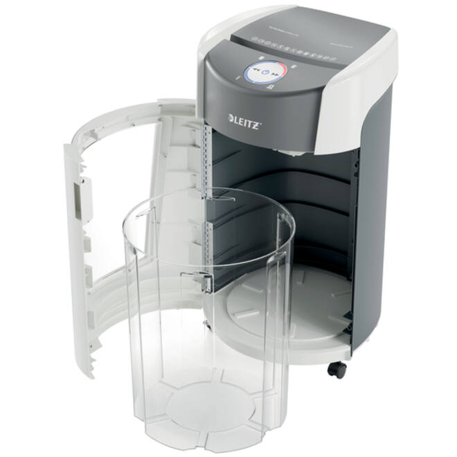 Papiervernietiger Leitz IQ OptiMax Office P5 snippers 2x15mm
