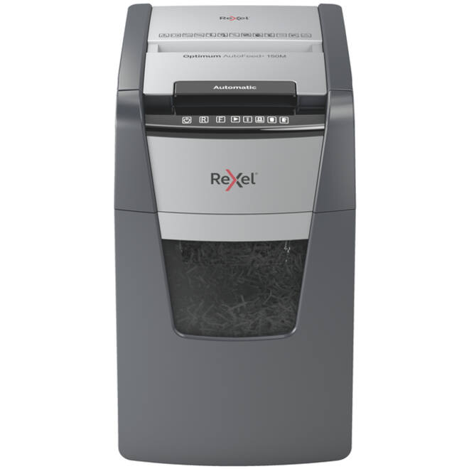 Papiervernietiger Rexel Optimum Auto+ 150M P5 snippers 2x15mm