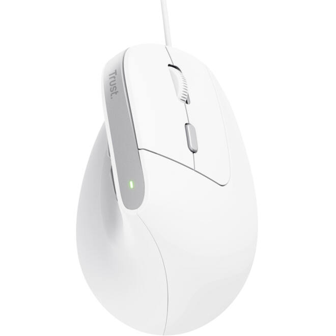 Muis Trust ergonomisch BAYO II wit