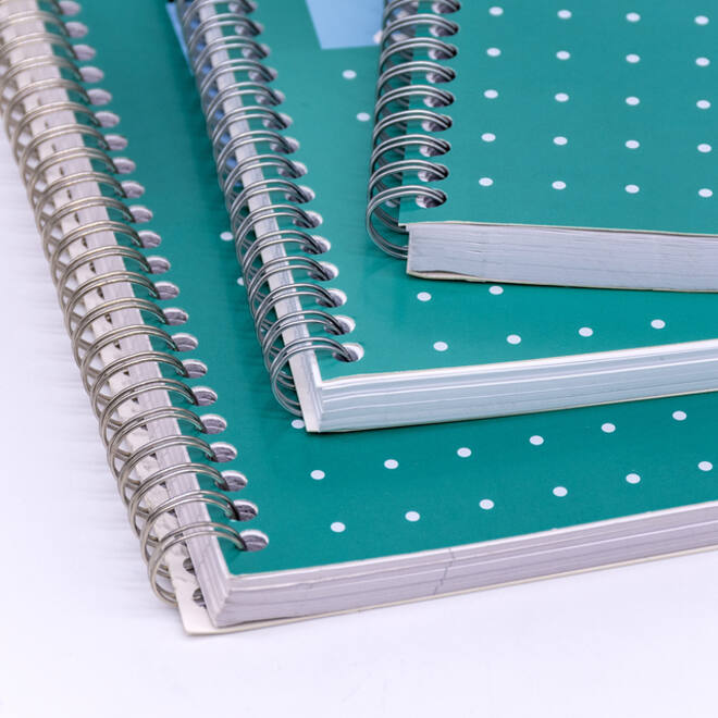Notitieboek Pukka Jotta A5 lijn 200 pagina's 80gr groen