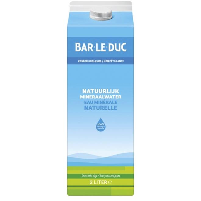 Water Bar-le-Duc koolzuurvrij 2 liter
