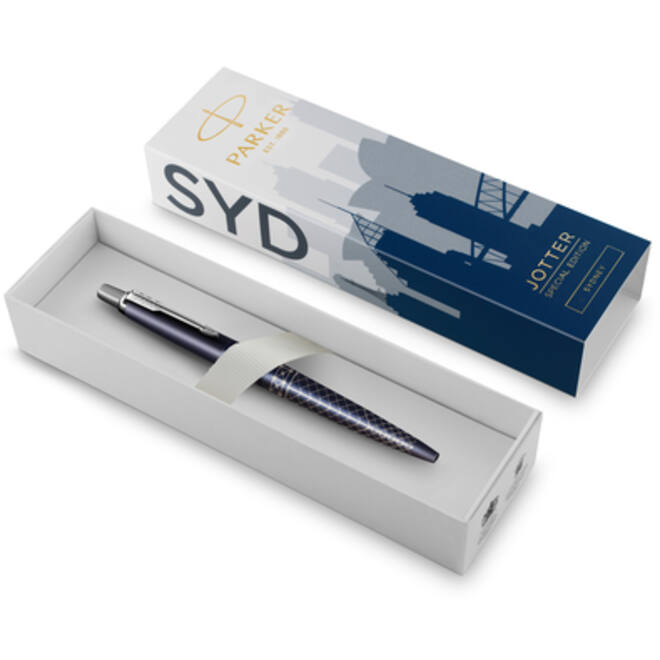 Balpen Parker Jotter special edition Sydney blue CT medium