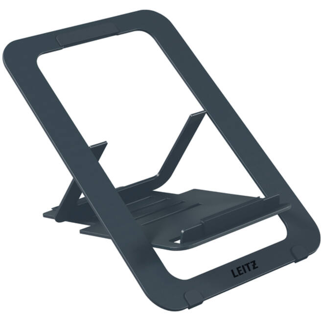 Laptopstandaard Leitz Ergo Aluminium plat verstelbaar