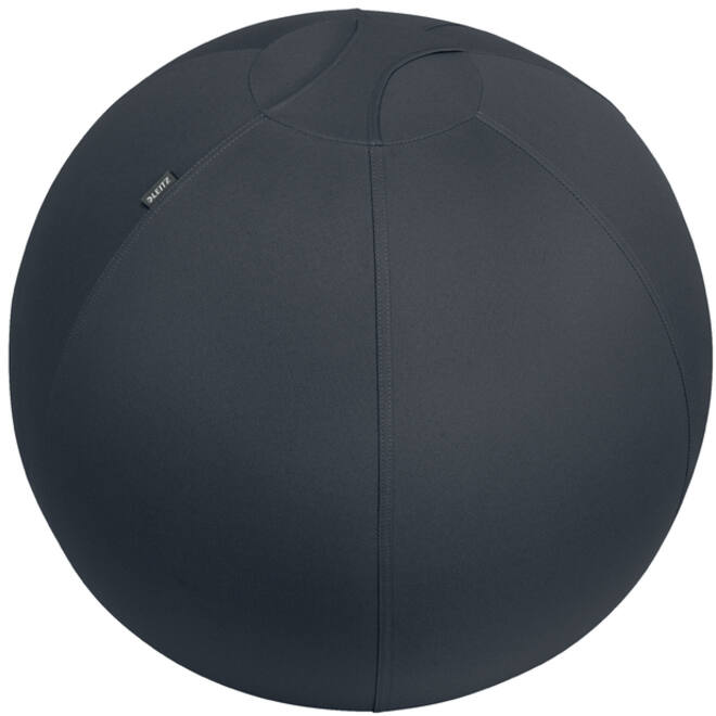 Actieve zitbal Leitz Ergo 65cm anti-rol donkergrijs