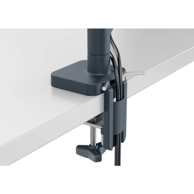 Monitorarm Leitz Ergo ruimtebesparend enkele monitorarm