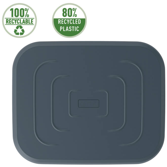 Voetensteun Leitz Ergo verstelbaar gerecycled grijs