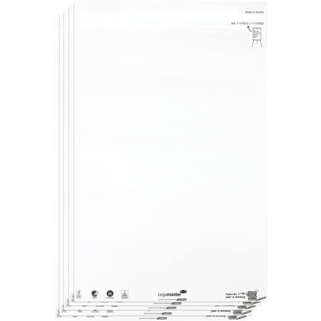 Flipoverpapier Legamaster SKETCH ECO blanco 5x 20 vellen
