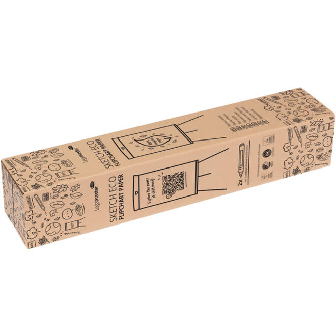 Flipoverpapier Legamaster SKETCH ECO blanco 5x 20 vellen